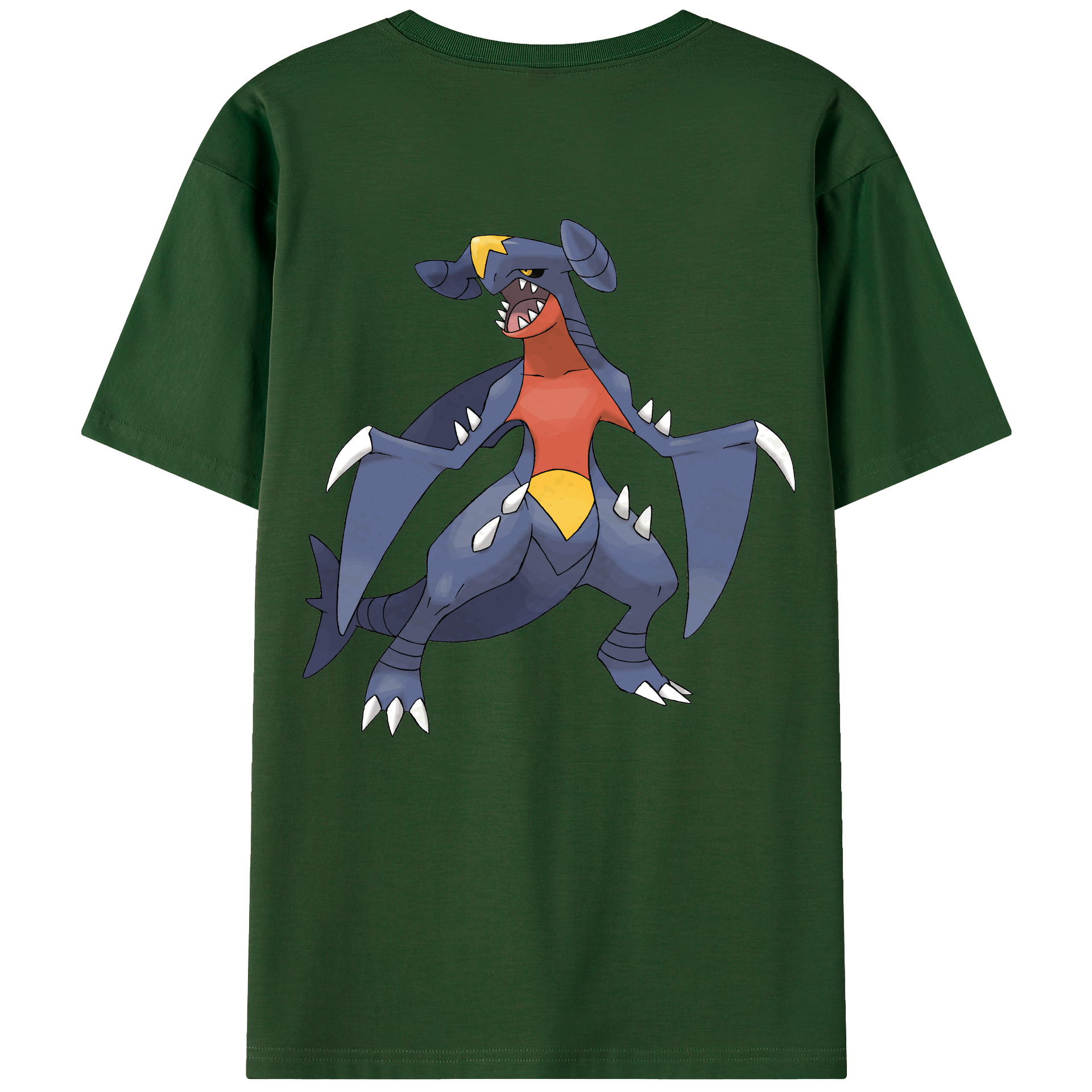 （画像用） ポケットモンスター Pokémon 綿100％半袖Tシャツ（背面プリント）